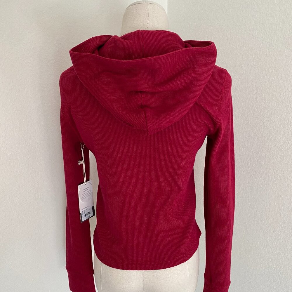 NWT Vuori Waffle Full Zip Hoodie - S - Picture 3 of 9